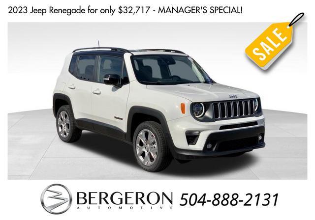 new 2023 Jeep Renegade car, priced at $32,717