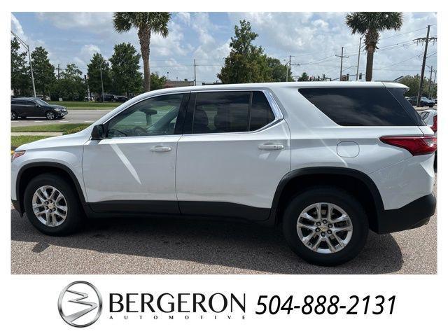 used 2021 Chevrolet Traverse car, priced at $26,500