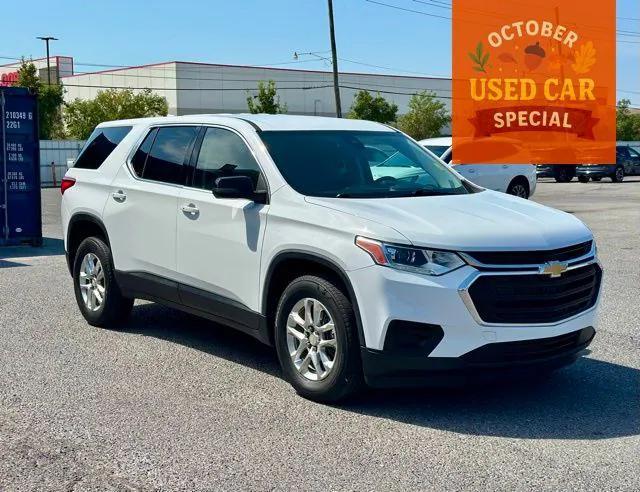 used 2021 Chevrolet Traverse car, priced at $22,220