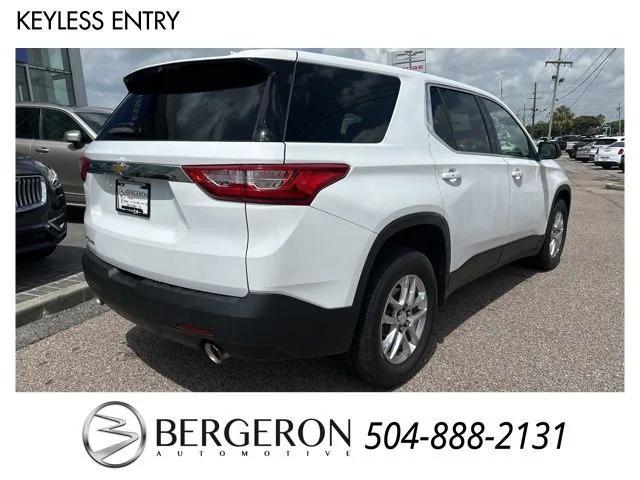 used 2021 Chevrolet Traverse car, priced at $26,500