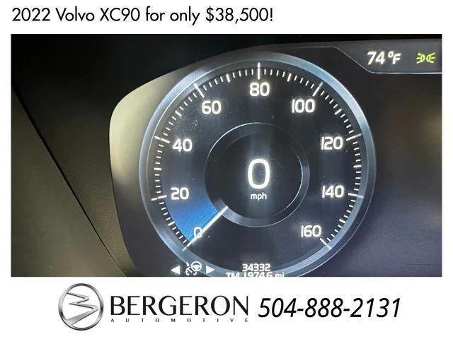 used 2022 Volvo XC90 car, priced at $38,500