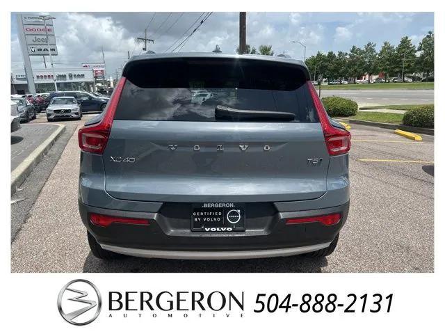 used 2022 Volvo XC40 car, priced at $25,500