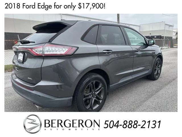 used 2018 Ford Edge car, priced at $17,900