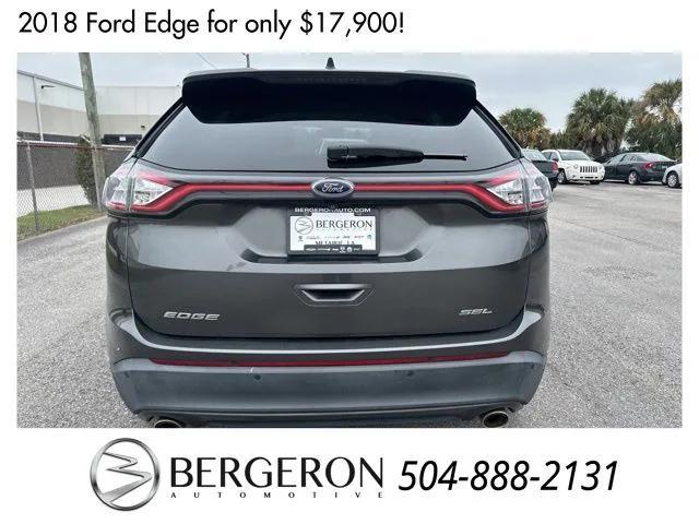 used 2018 Ford Edge car, priced at $17,900