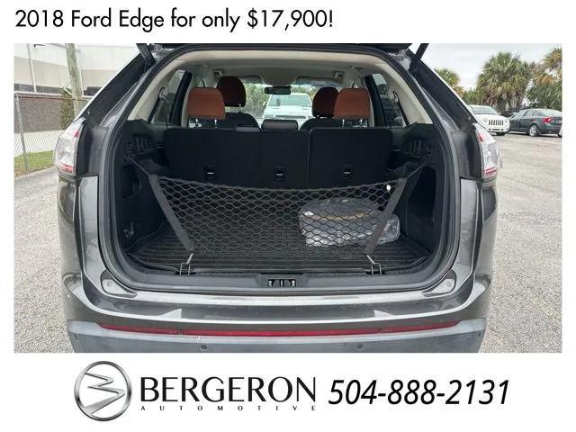 used 2018 Ford Edge car, priced at $17,900