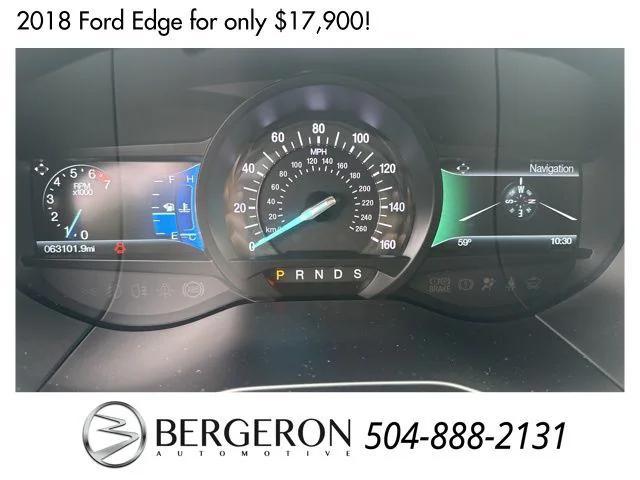 used 2018 Ford Edge car, priced at $17,900