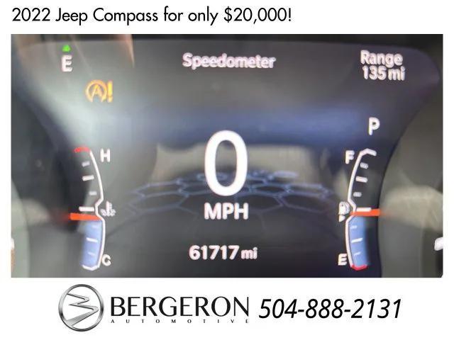 used 2022 Jeep Compass car, priced at $20,000