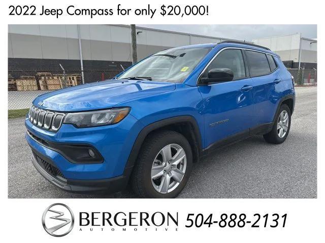 used 2022 Jeep Compass car, priced at $20,000