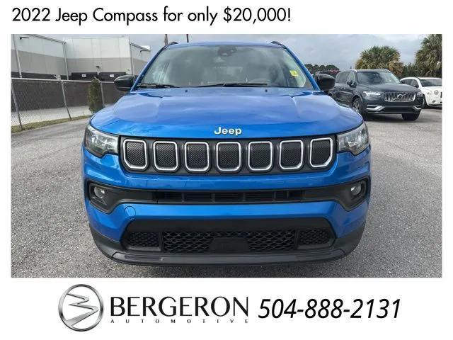 used 2022 Jeep Compass car, priced at $20,000