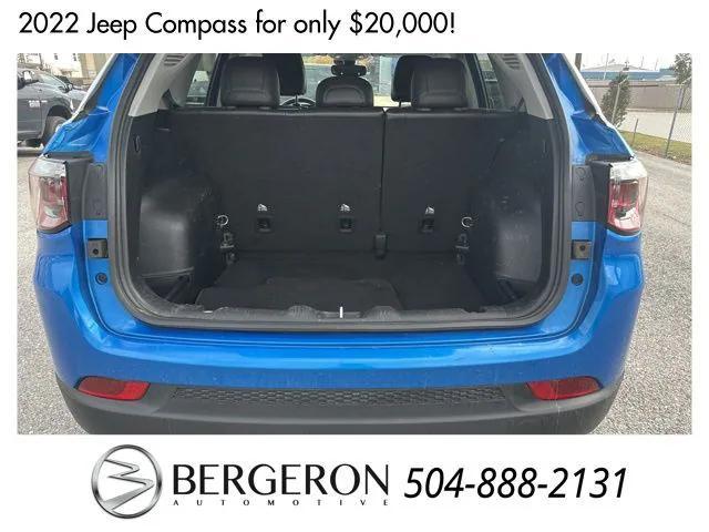 used 2022 Jeep Compass car, priced at $20,000