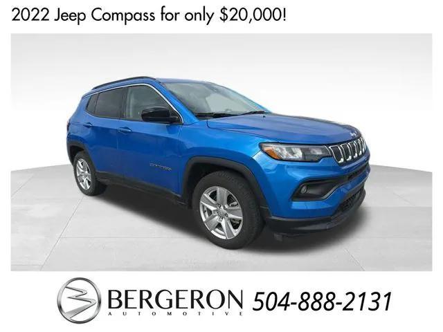 used 2022 Jeep Compass car, priced at $20,000