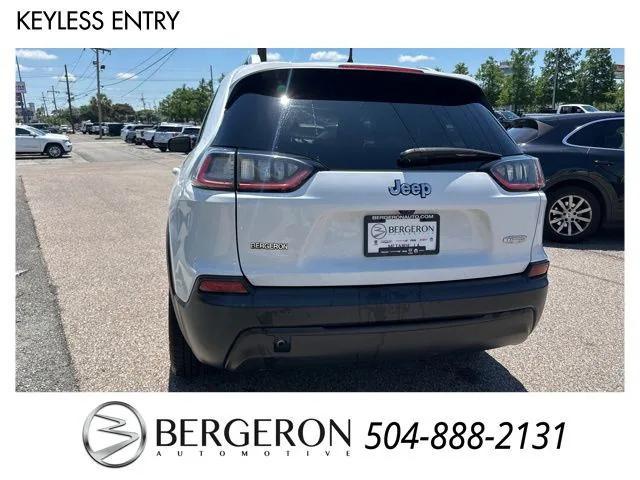 used 2021 Jeep Cherokee car, priced at $18,200