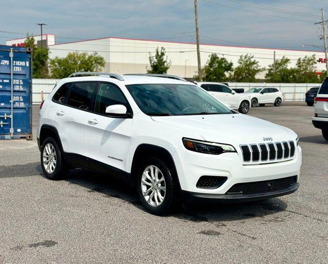 used 2021 Jeep Cherokee car, priced at $17,500