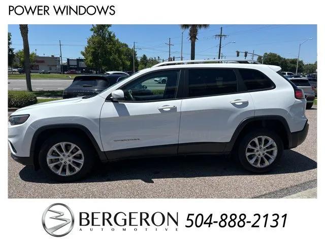 used 2021 Jeep Cherokee car, priced at $18,200