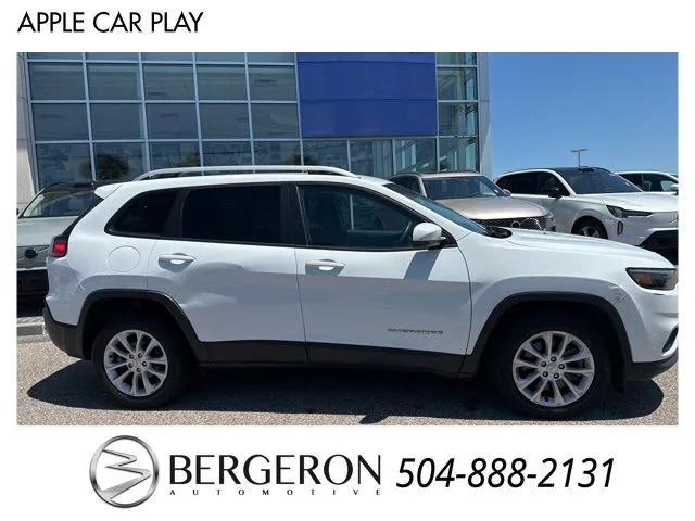 used 2021 Jeep Cherokee car, priced at $18,831