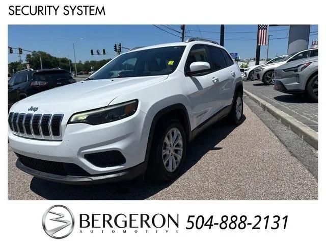 used 2021 Jeep Cherokee car, priced at $18,200