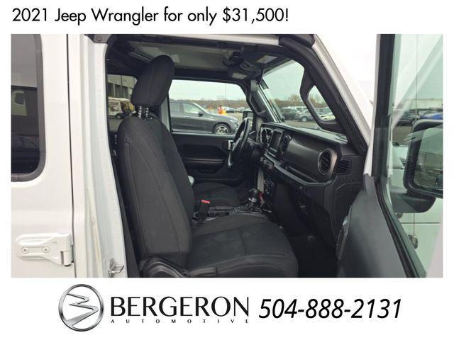 used 2021 Jeep Wrangler Unlimited car, priced at $31,500