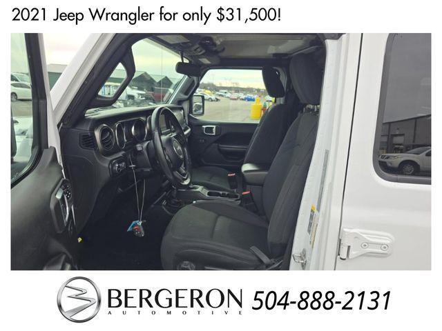 used 2021 Jeep Wrangler Unlimited car, priced at $31,500