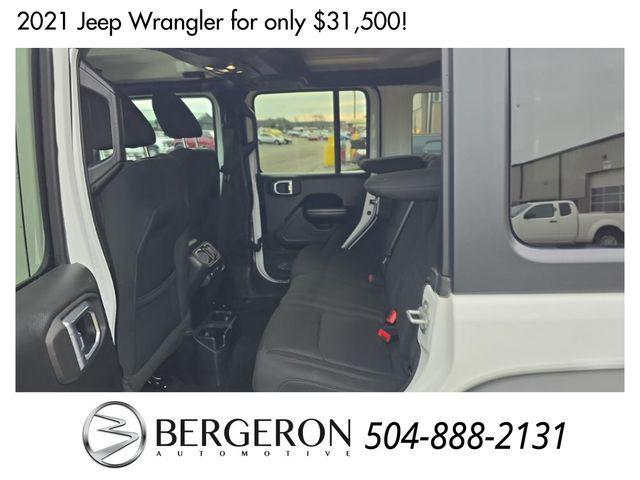 used 2021 Jeep Wrangler Unlimited car, priced at $31,500