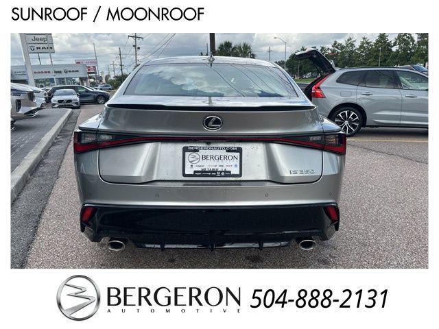 used 2023 Lexus IS 350 car, priced at $45,500