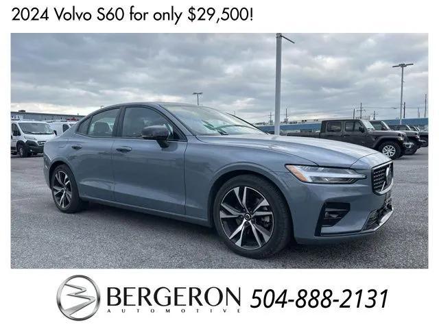 used 2024 Volvo S60 car, priced at $29,500