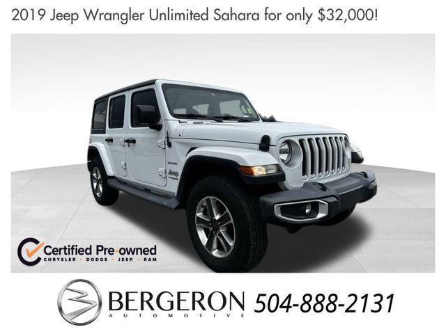 used 2019 Jeep Wrangler Unlimited car, priced at $32,000