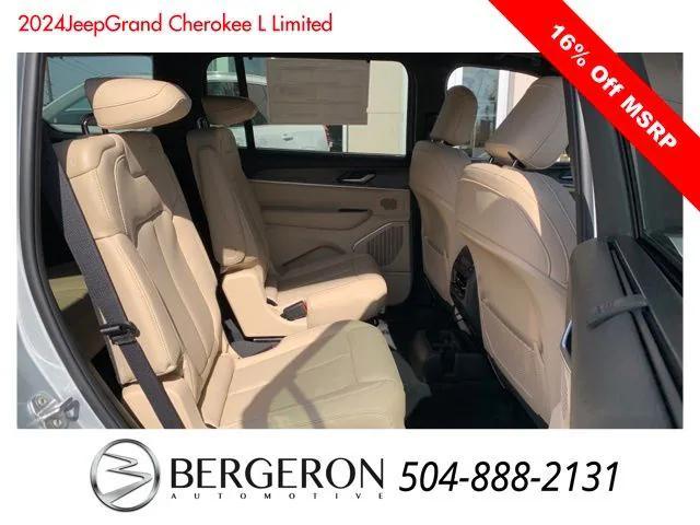 new 2024 Jeep Grand Cherokee L car, priced at $49,580