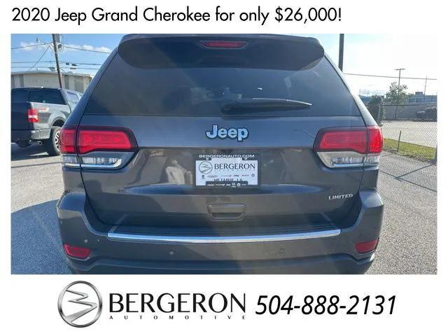 used 2020 Jeep Grand Cherokee car, priced at $26,000