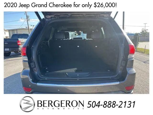 used 2020 Jeep Grand Cherokee car, priced at $26,000