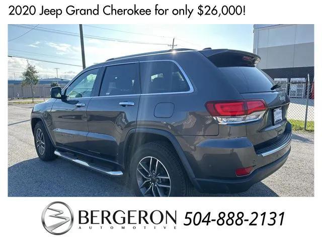 used 2020 Jeep Grand Cherokee car, priced at $26,000