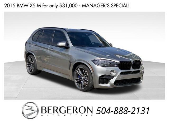 used 2015 BMW X5 M car, priced at $31,000