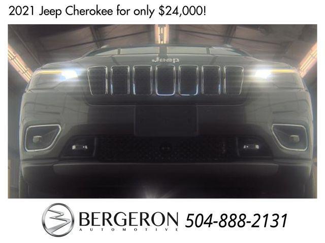 used 2021 Jeep Cherokee car, priced at $24,000