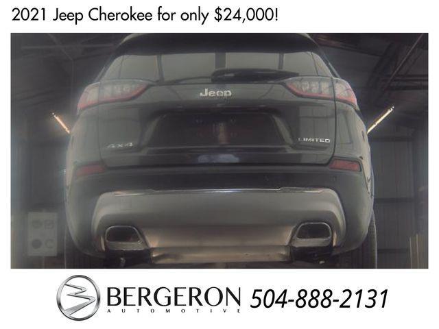 used 2021 Jeep Cherokee car, priced at $24,000