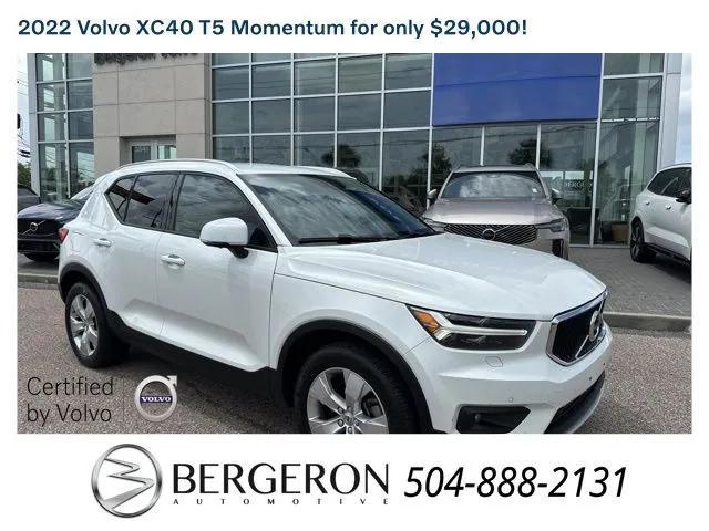 used 2022 Volvo XC40 car, priced at $29,000