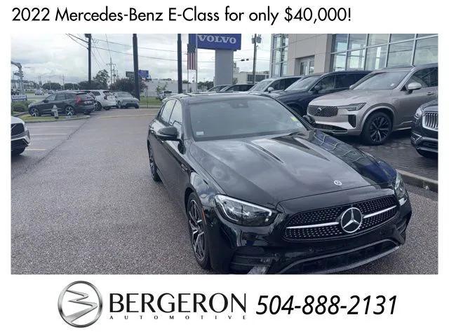 used 2022 Mercedes-Benz E-Class car, priced at $40,000