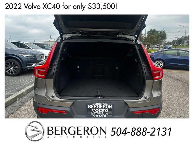 used 2022 Volvo XC40 car, priced at $33,500