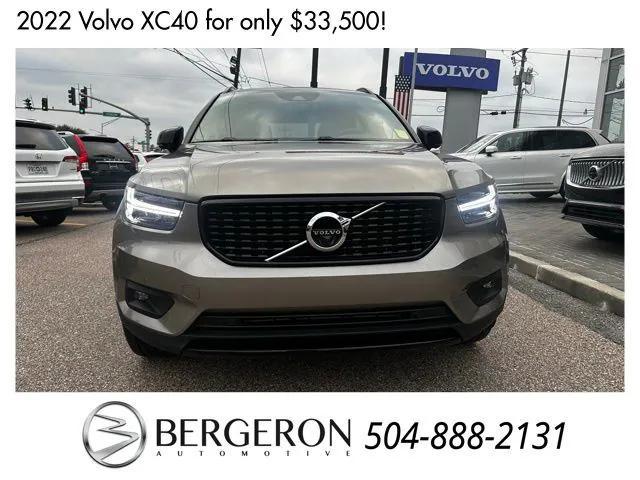 used 2022 Volvo XC40 car, priced at $33,500