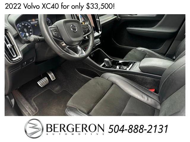 used 2022 Volvo XC40 car, priced at $33,500