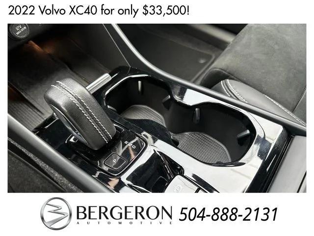 used 2022 Volvo XC40 car, priced at $33,500