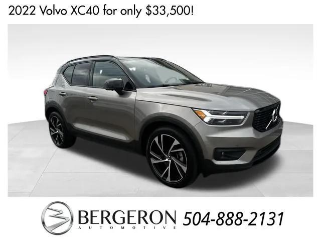 used 2022 Volvo XC40 car, priced at $33,500