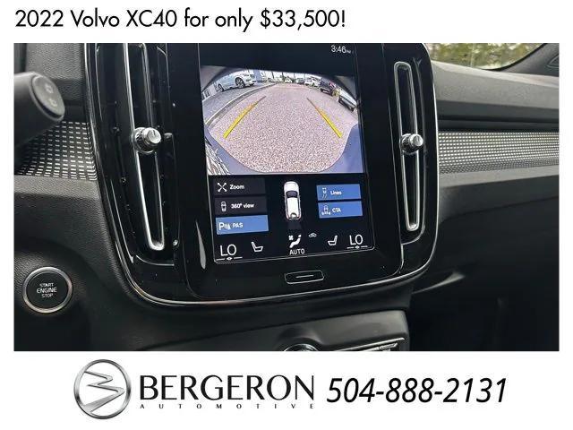 used 2022 Volvo XC40 car, priced at $33,500