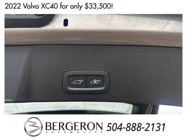 used 2022 Volvo XC40 car, priced at $33,500