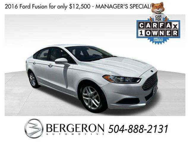 used 2016 Ford Fusion car, priced at $12,500