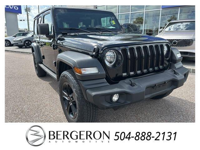 used 2021 Jeep Wrangler Unlimited car, priced at $34,500