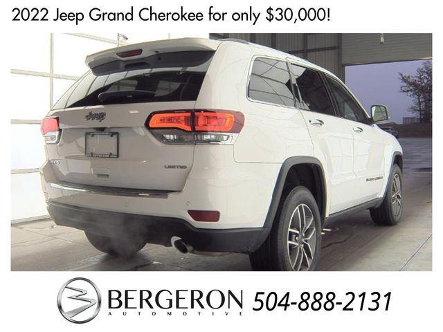 used 2022 Jeep Grand Cherokee car, priced at $30,000