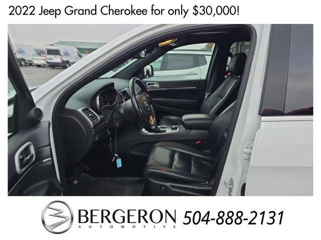 used 2022 Jeep Grand Cherokee car, priced at $30,000