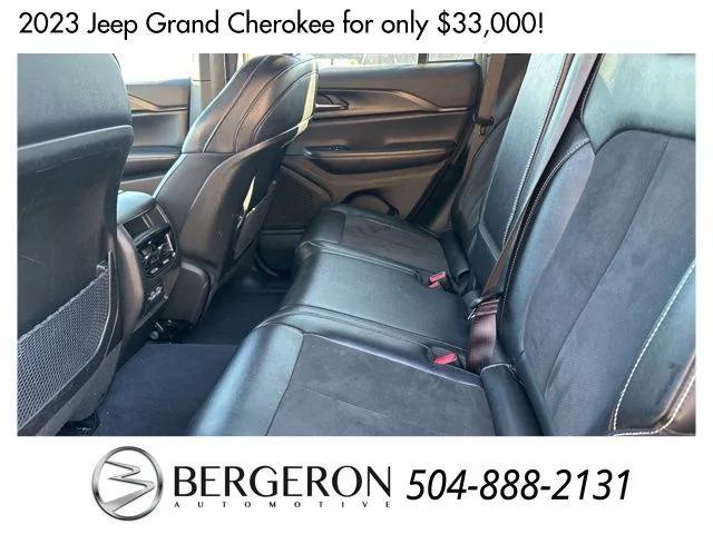 used 2023 Jeep Grand Cherokee car, priced at $33,000