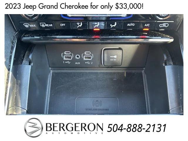 used 2023 Jeep Grand Cherokee car, priced at $33,000