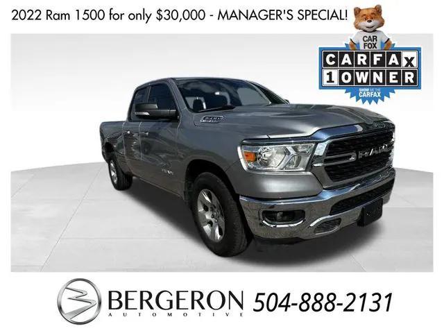 used 2022 Ram 1500 car, priced at $30,000