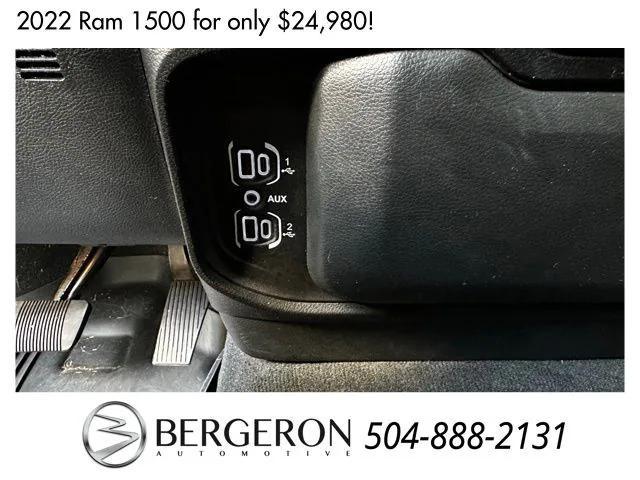 used 2022 Ram 1500 car, priced at $24,980